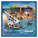 Puzzle Playmobil Piratas X25 Pz 566533